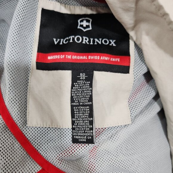 Victorinox Cream Colored Utility Travel Blazer jacket - Picture 2 of 3